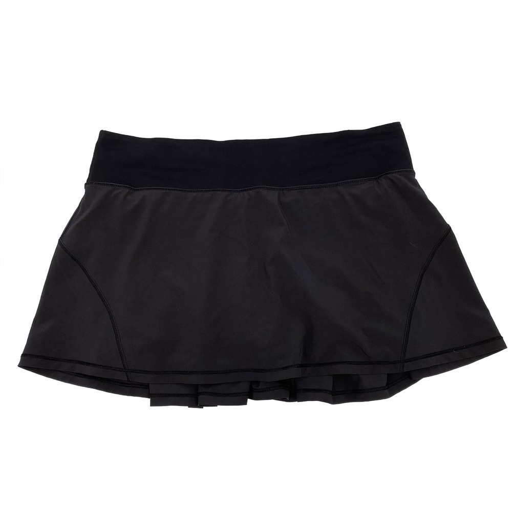 Lululemon Black Pleated Athletic Skort | Women’s Size 8